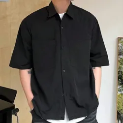 Camisa negra de hombre