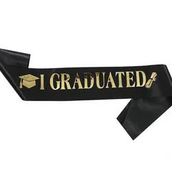 Cinta de graduación negra