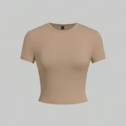 Pullover básico beige