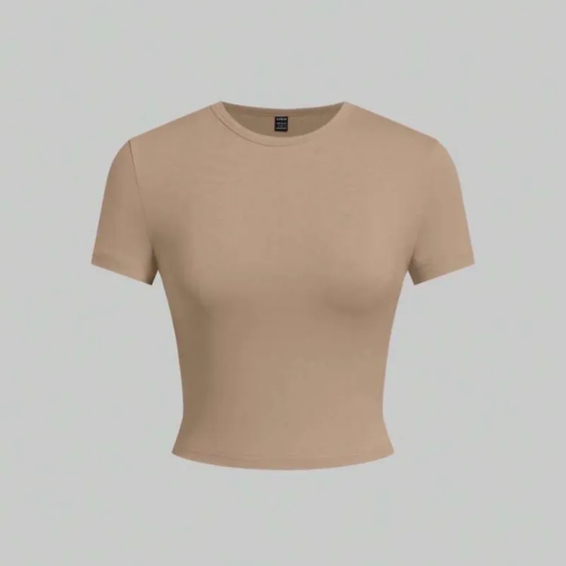 Pullover básico beige