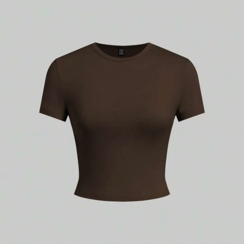 Pullover básico marrón 