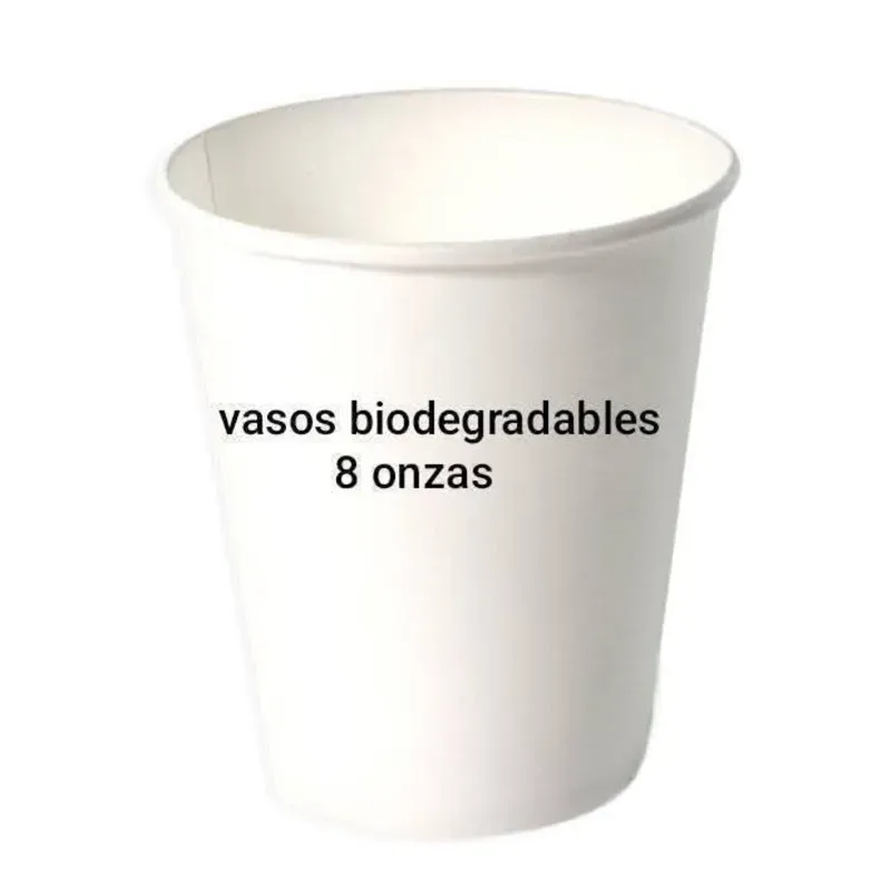 VASO BIOGRADABLE 8 OZ 