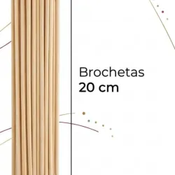 BROCHETA 20 CM