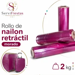 Nylon Retráctil Morado 30x300 