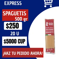 Spaguetis Doña Nora