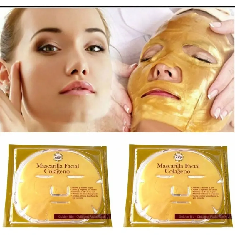 Mascarilla facial de colágeno