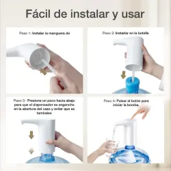 dispensador de agua portatil electrico