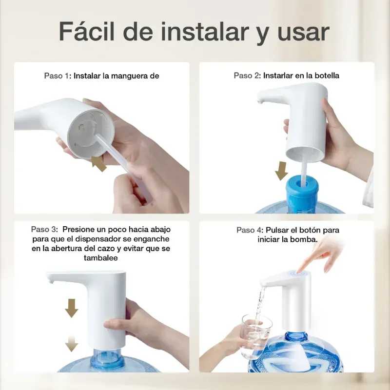 dispensador de agua portatil electrico