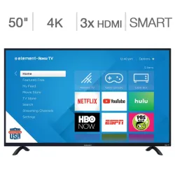 Element 50" Class 4K UHD LED LCD TV