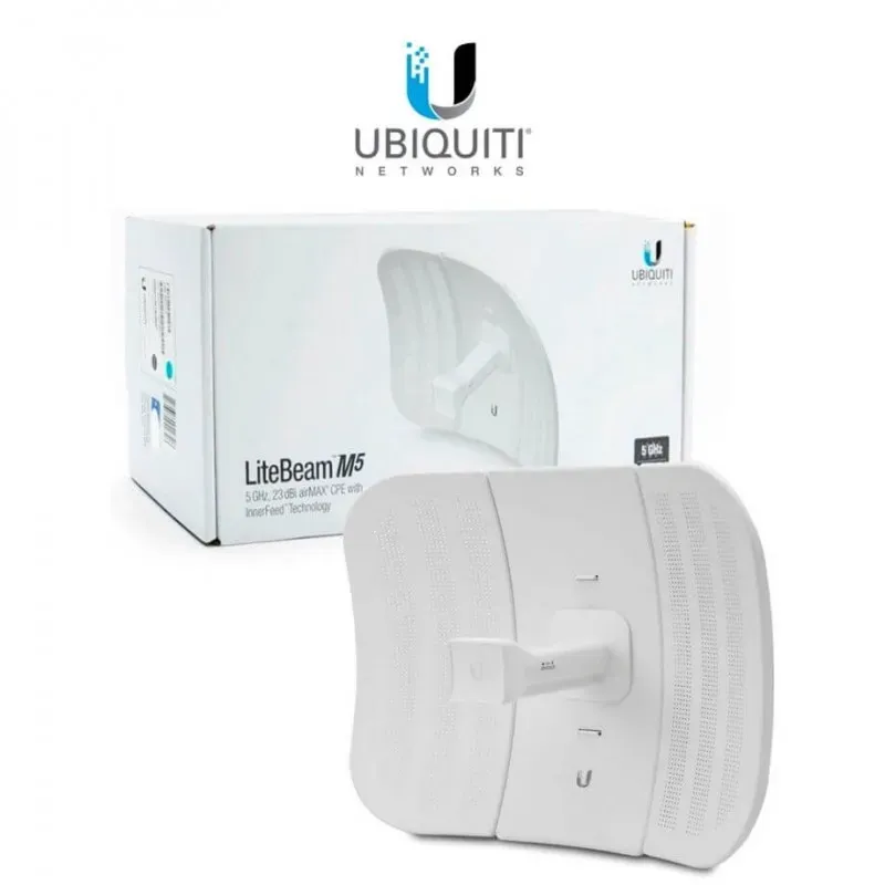 UBIQUITI LBE-M5-23 CPE LITEBEAM M5 5.8GHZ DE 23 DBI RAM 64MB