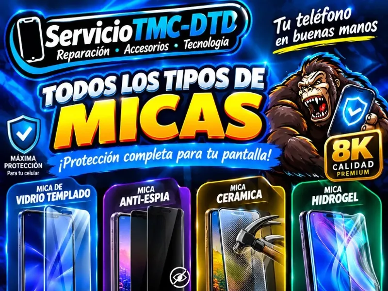 🔰Cristal Protector (Micas)
