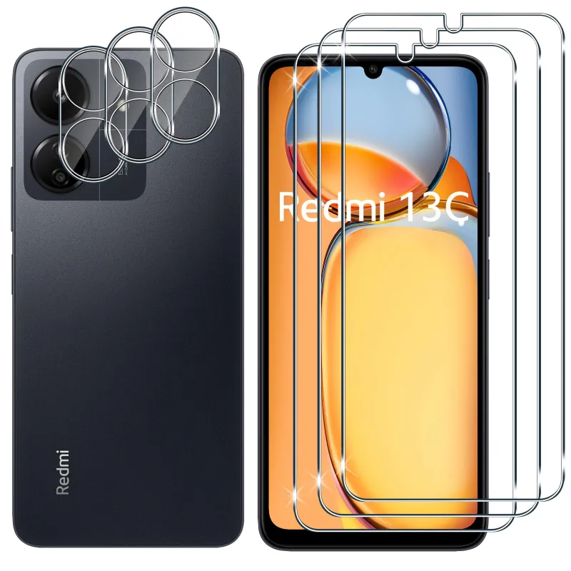 Cristal Protector para XIAOMI REDMI 12C - 13C - 14C - A3 - A3X