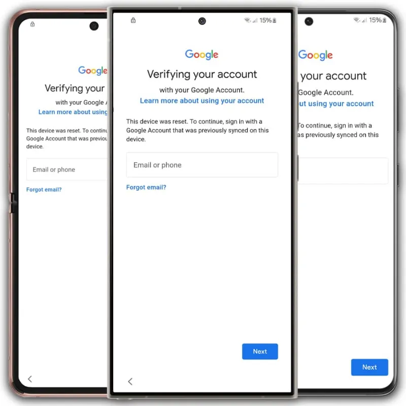 Eliminar Cuenta Google (FRP) en dispositivos Modernos.