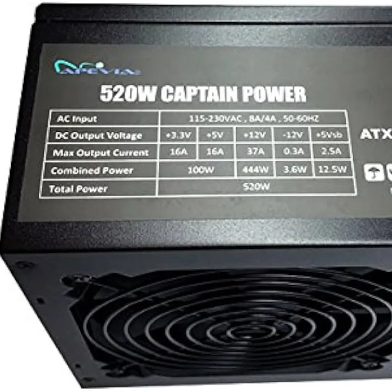 ⚡️ FUENTE APEVIA ATX-CT520W Captain 520W