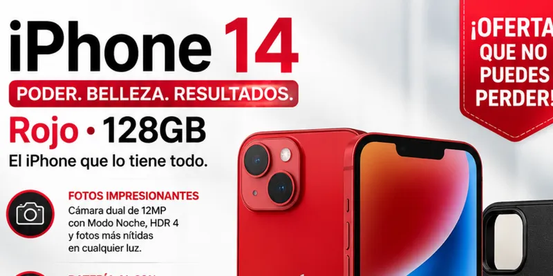📱iPHONE 14 VERSIÓN DE 128GB