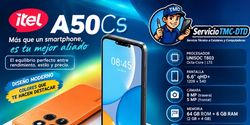 📱 itel A50Cs (2+4GB RAM | 64GB STORAGE)