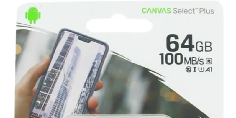 MicroSD Kingston 64GB Canvas Select Plus SDCS2/64GB C10 U1 V10 A1 UHS-I