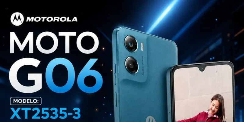 📱 MOTO G 06 (4GB RAM | 64GB en ALMACENAMIENTO)