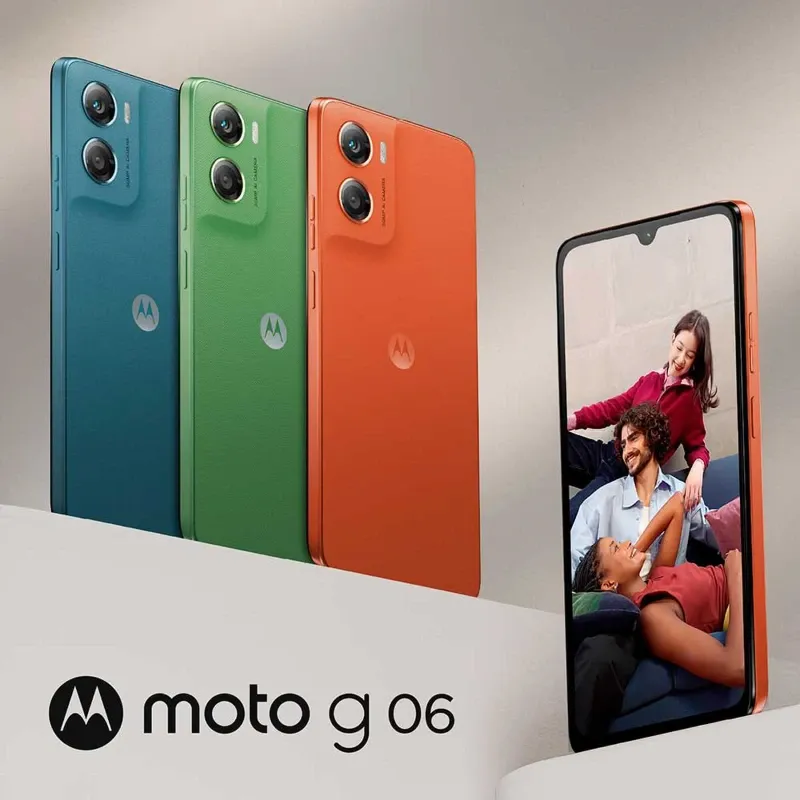 📱 MOTO G 06 (4GB RAM | 64GB en ALMACENAMIENTO)