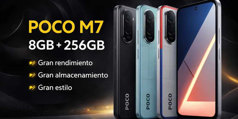 📱 POCO M7 (8GB RAM | 256GB STORAGE)