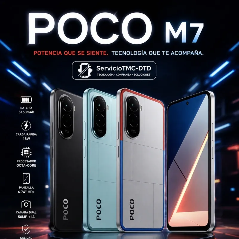 📱 POCO M7 (8GB RAM | 256GB STORAGE)