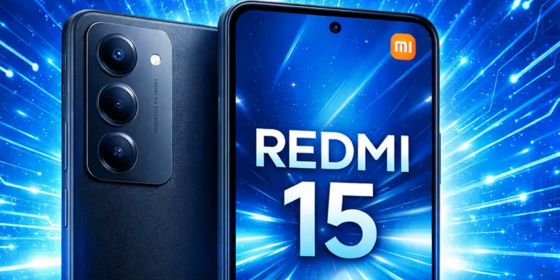📱 REDMI 15 (6GB RAM | 128GB STORAGE)