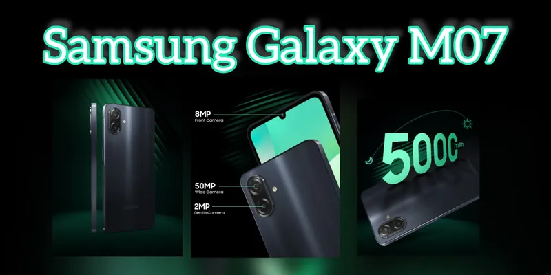 📲 SAMSUNG GALAXY M07 (4GB RAM | 64GB STORAGE)