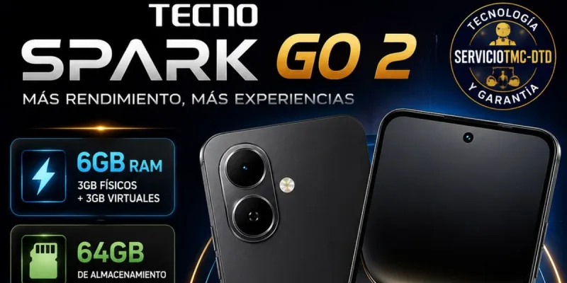 📱 TECNO SPARK GO 2 (6GB RAM | 64GB STORAGE)