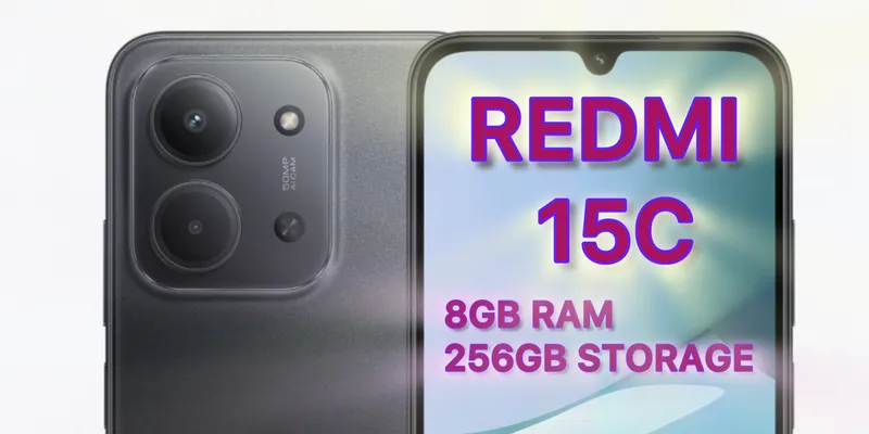 📱XIAOMI REDMI 15C (8GB RAM | 256GB STORAGE)