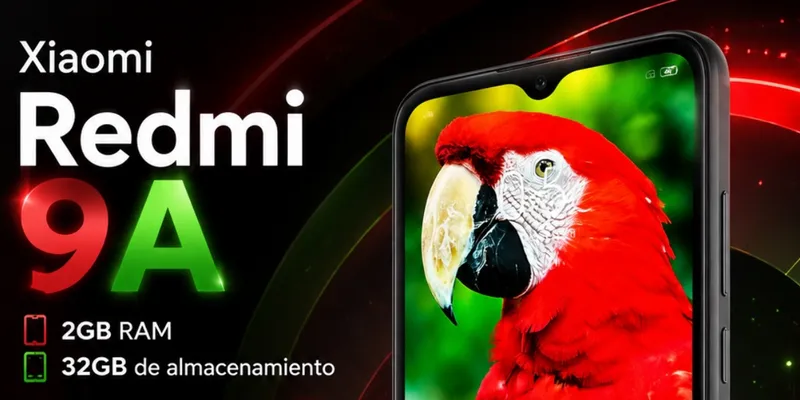 📲 Xiaomi Redmi 9A (2GB RAM | 32GB Almacenamiento)