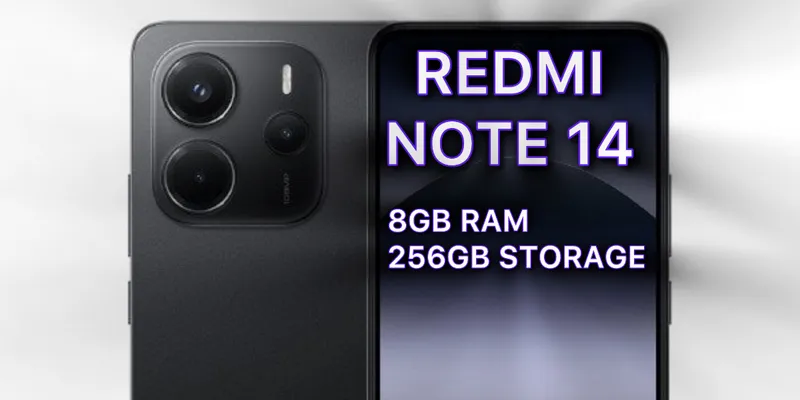 📱XIAOMI REDMI NOTE 14 (8GB RAM | 128GB STORAGE)