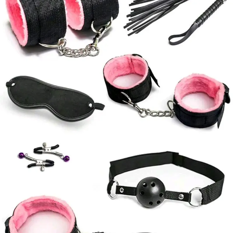 🔗 Kit de BDSM de 7 piezas "Dominación Sensual" 💋
