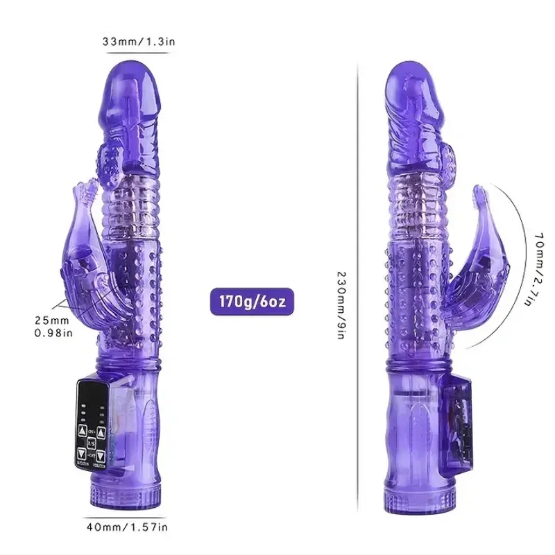 Vibrador con Rotación 