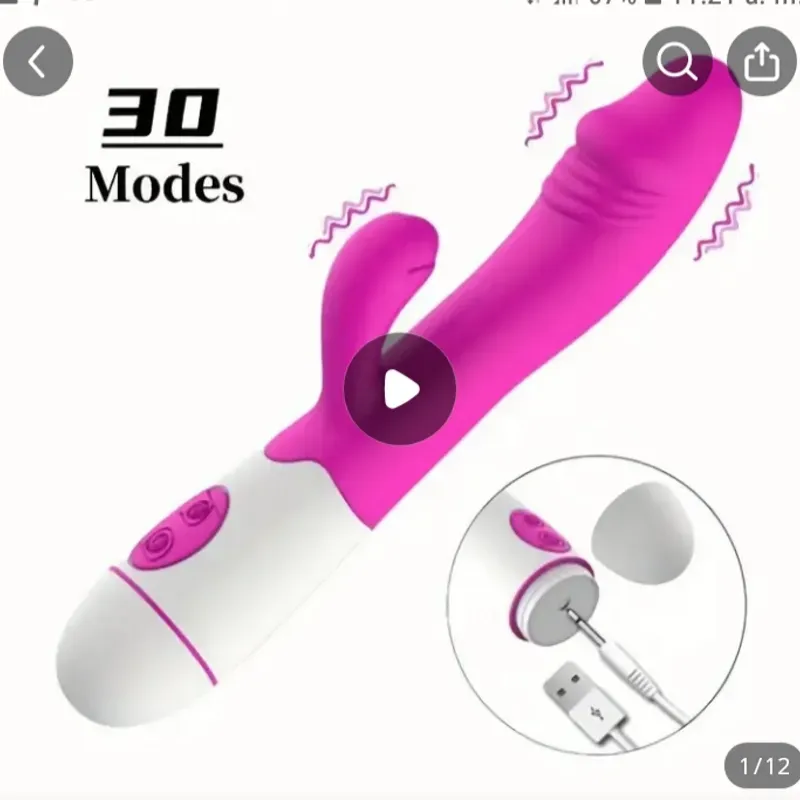 Vibrador Conejo Pink