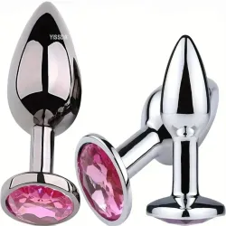 Tapón anal de metal Talla S