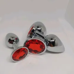 Tapón anal de metal Talla L