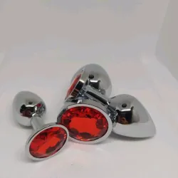 Tapón anal de metal Talla M