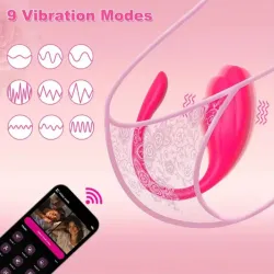 Vibrador de ballenita con Control Remoto por App