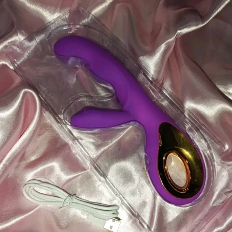 Vibrador de empuje de conejo para adultos💫