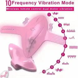 Vibrador portátil ajustable en ropa interior💦