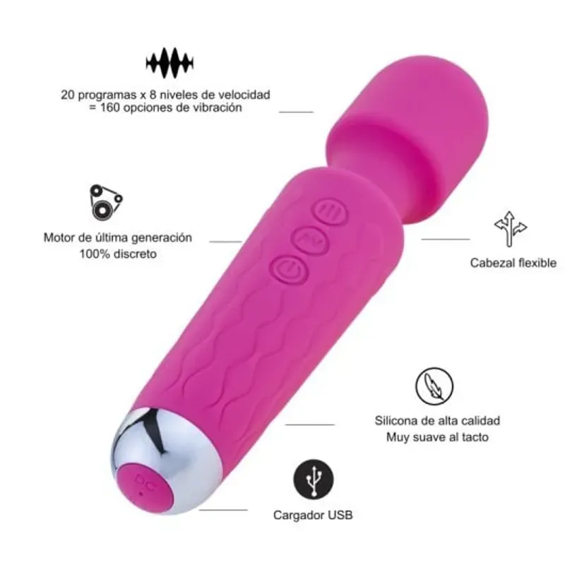 Microfono Vibrador Masajeador