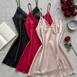 Camisones con encaje