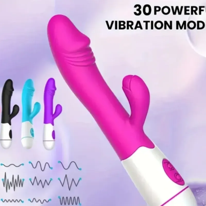Conejo vibrador rosa