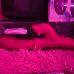 Dildo vibrador con movimiento