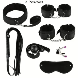 Kit BDSM negro
