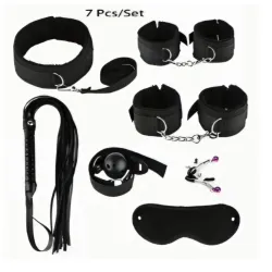 Kit BDSM negro