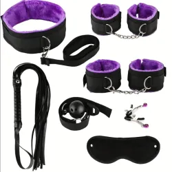 Kit bdsm morado