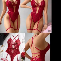 Lenceria roja body