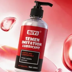 Lubricante simulador de semen  sensación caliente 120 ml