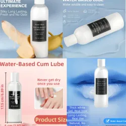 Lubricante tipo semen 240 ml